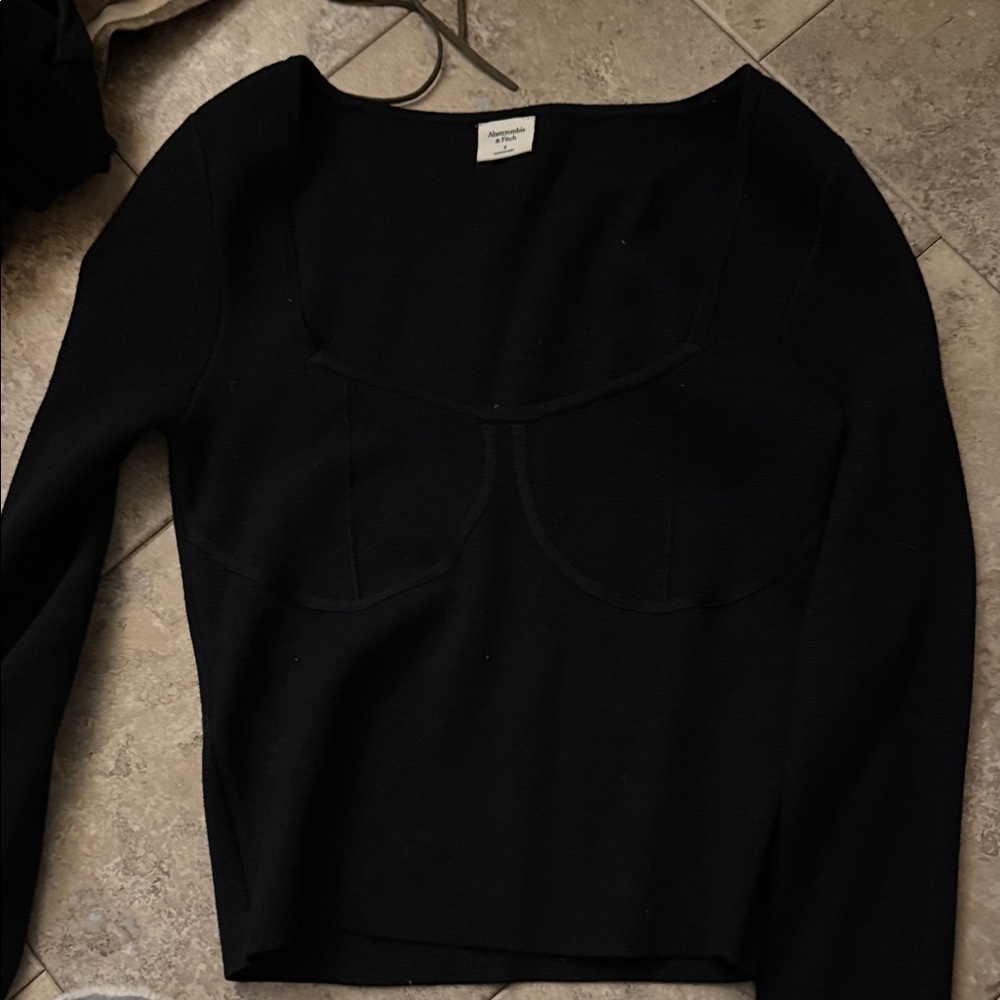 Abercrombie & Fitch Black Women's Top